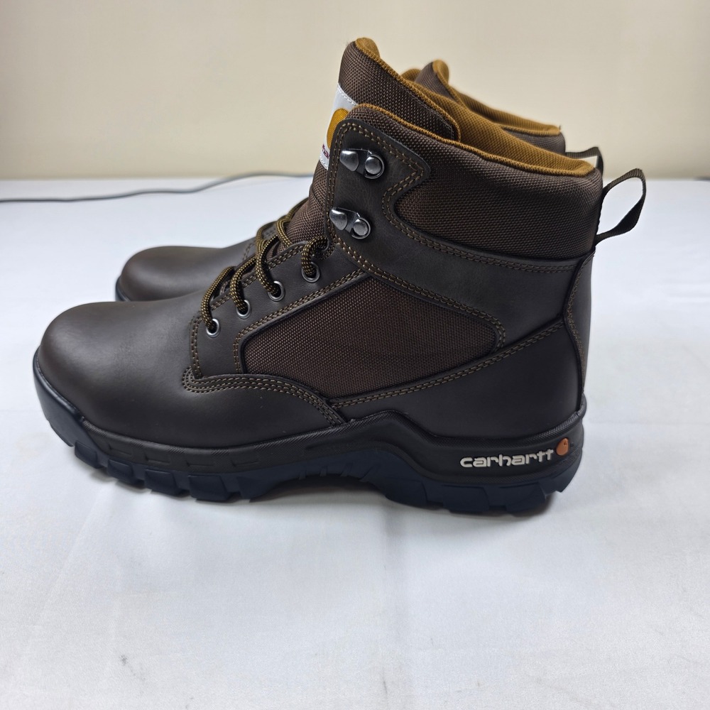 Carhartt Mens CMF6284 Ground Force 6 Inch Composite Toe Work Boots Brown 11.5 M